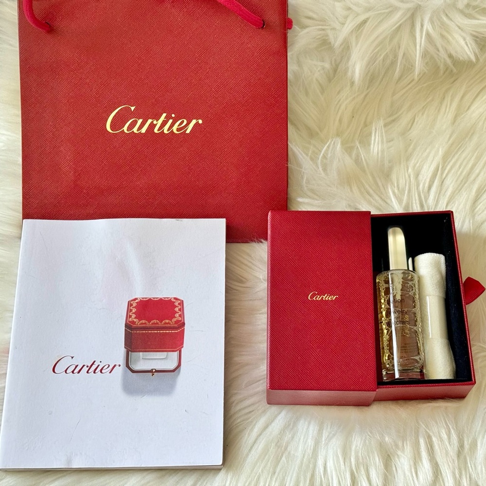 Auth Cartier New Jewelry cleaning kit
